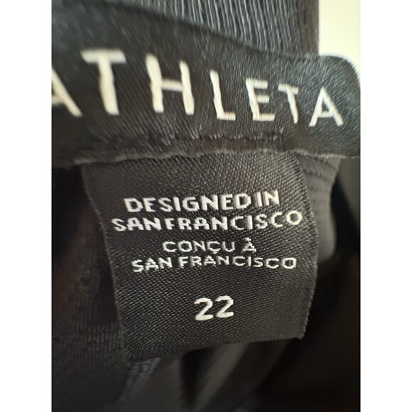 Athleta Women’s Black Skort Plus Size 22 Soho Tennis Athletic Pickleball READ - Picture 6 of 8
